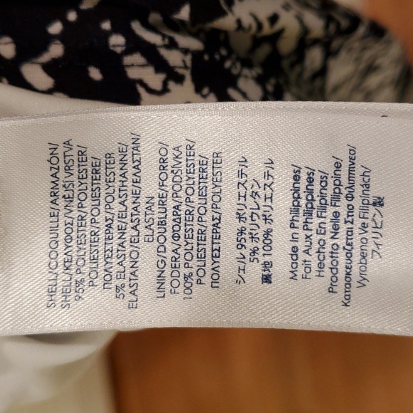 Chaps Lined Dress - Picture 4 of 8